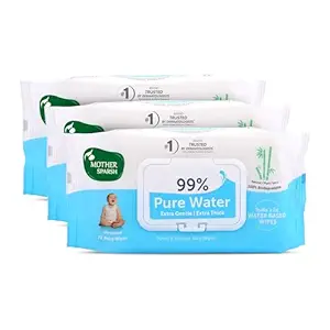 Mother Sparsh 99% Pure Water (Unscented) Wipes