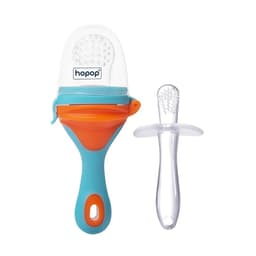 Silicone Food/Fruit Nibbler And Baby Teether 