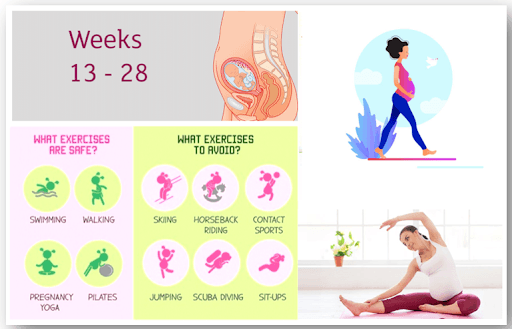 Safe Exercises for Your Second Trimester of Pregnancy