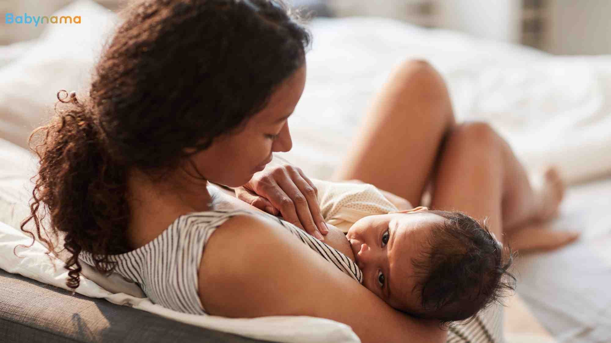 Breastfeeding positions